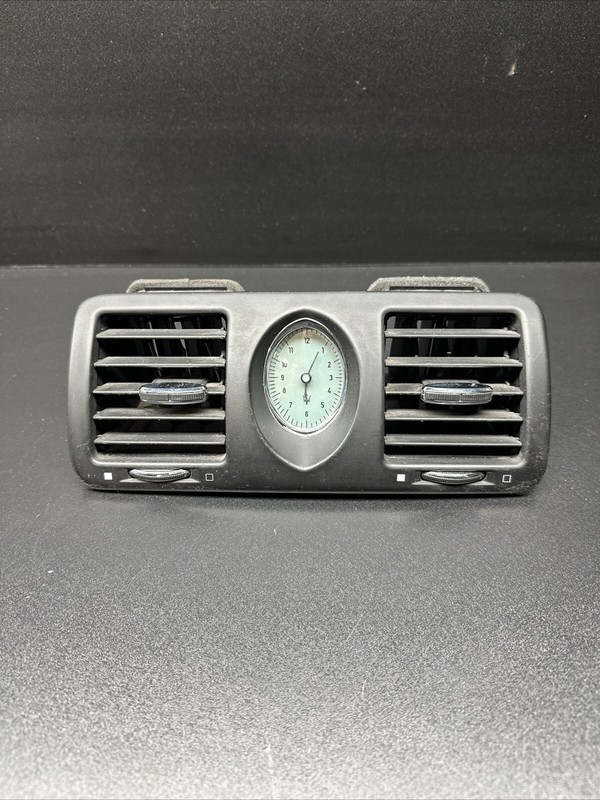 03-13 Maserati Quattroporte S M139 Clock Center Console AC A/C Air Vent Dash OEM