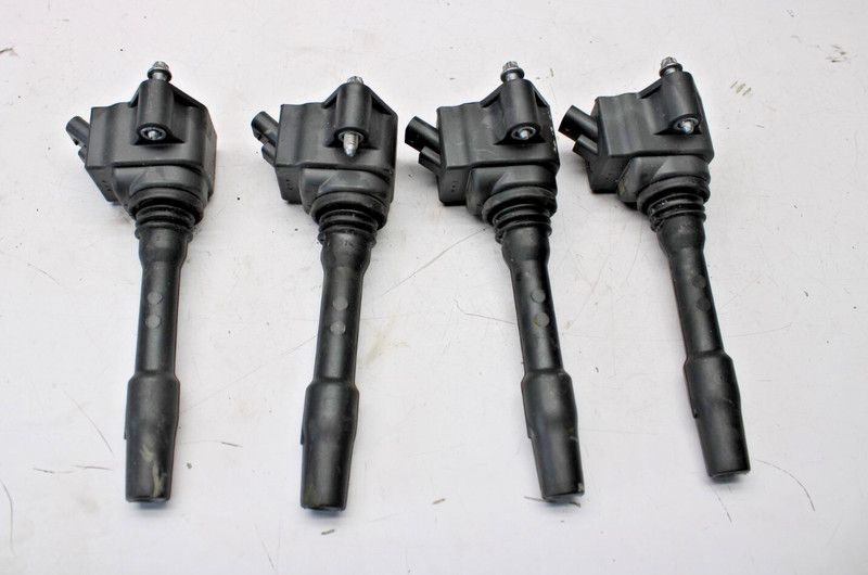 2016-2019 BMW 530I G30 ENGINE IGNITION COIL PACK SET 4X OEM 73K T19