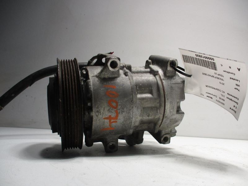AC COMPRESSOR FITS 15-19 ACURA TLX 40493