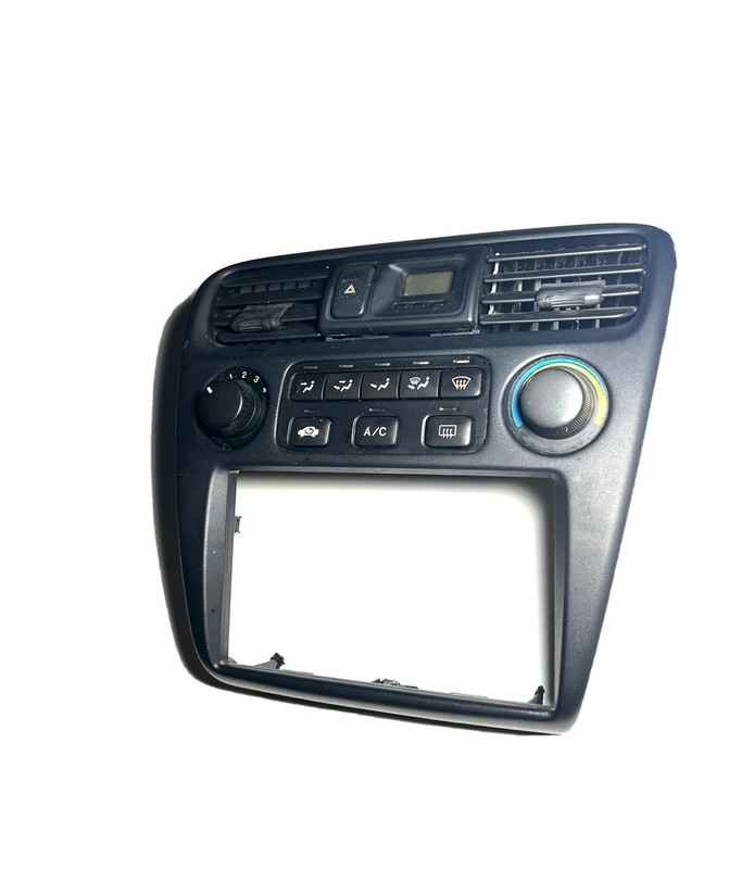 1998-2002 0 Honda Accord Center Dash Heater AC Climate Control Bezel Clock HVAC