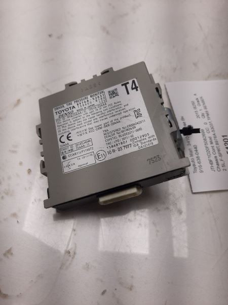 06-15 LEXUS IS250 F-SPORT 2.5L RWD AT TPMS CONTROL MODULE ECM