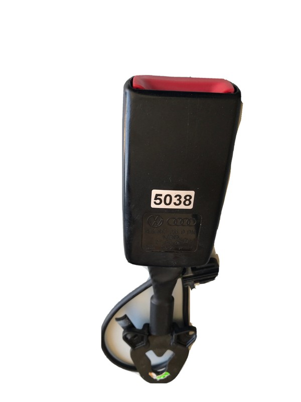 07-10 Audi Q7 4.2 S-Line Front Left Side Seat Belt Seatbelt Buckle 4L0857755D