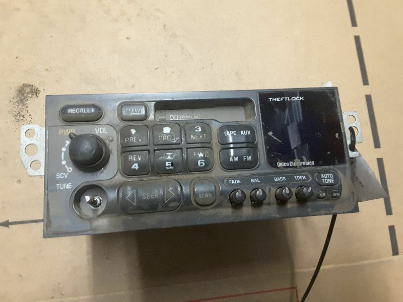 Audio Equipment Radio Opt UM6 Fits 98-02 BLAZER S10/JIMMY S15 119178