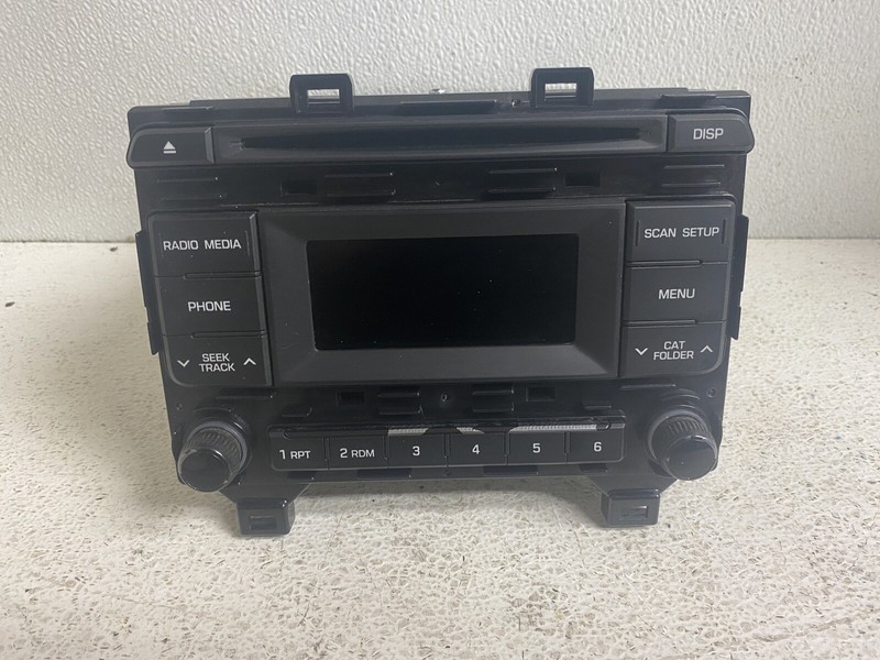 2015 Hyundai Sonata NON-HYBRID NON-NAV 3.5" LCD 96170-C20004X Radio Stereo AMFM