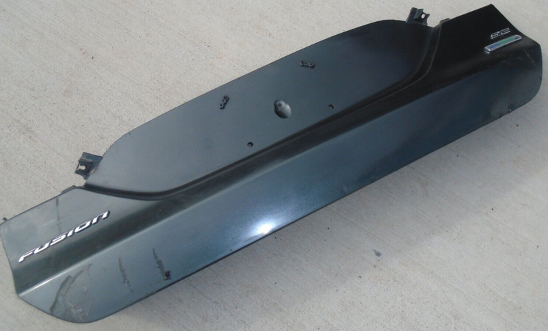 16 Ford Fusion 1.5L 1.5 Rear Back Trunk Lid Cover Panel Cowling Trim Bumper Eco
