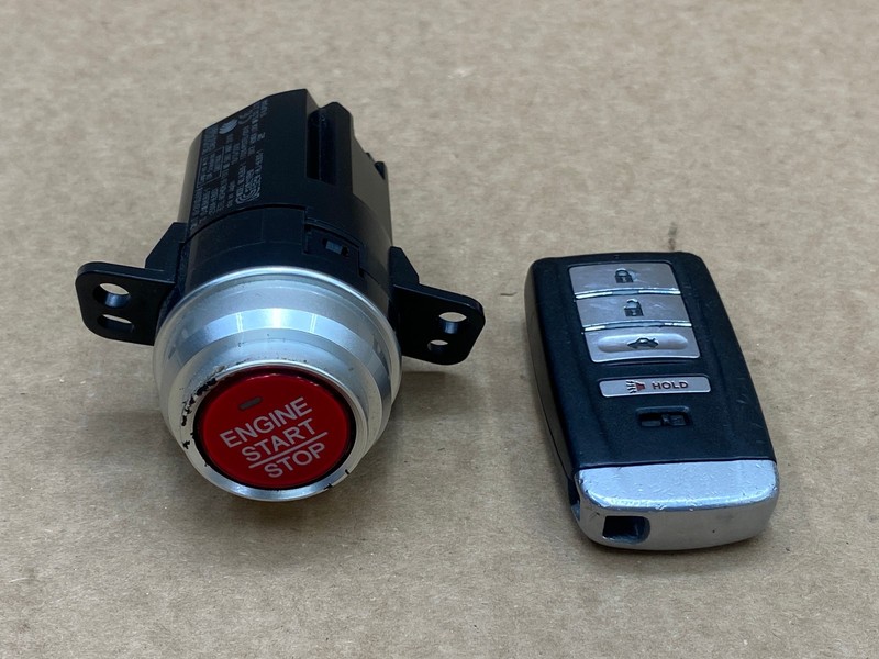 2015-2019 ACURA TLX IGNITION START STOP SWITCH KEY FOB SET OEM LOT770