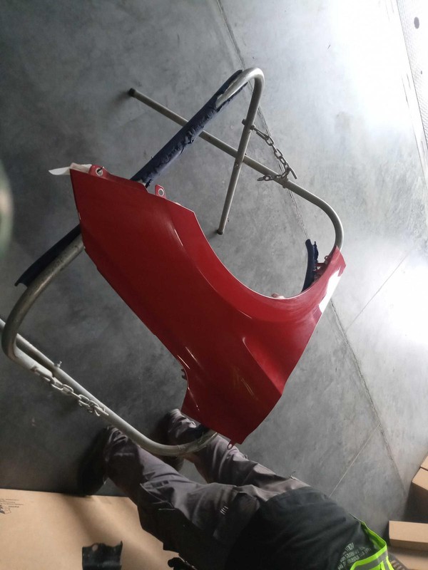 2019 Hyundai Elantra Front Right Fender Red 62K Miles OEM Quality Used Part