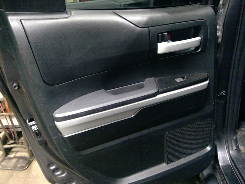 TUNDRA Ex Cab 2018 Driver Left Rear Door Trim Panel Rear 1728358