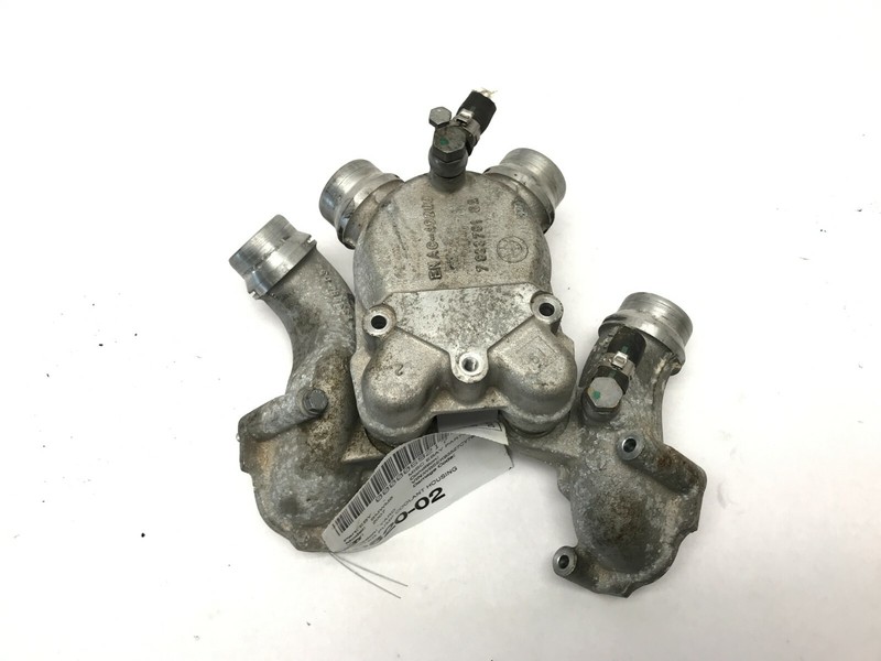 06 07 08 09 10 BMW M5 M6 WATER PUMP HOUSING THERMOSTAT OEM