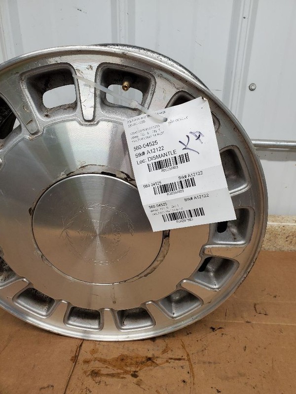 Wheel 16x7 Aluminum 14 Slot Brushed Finish Opt QC9 Fits 96-99 DEVILLE 297883