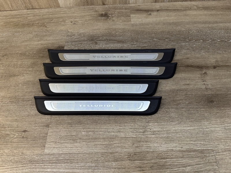2020-22 KIA TELLURIDE DOOR SILLS - COMPLETE SET - OEM - S9F45-AC000