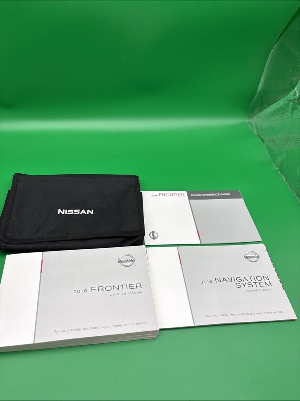 2016 Nissan Frontier Owner’s Manual Set : S, SV, Desert Runner, PRO-4X