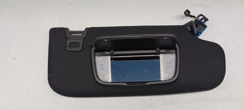 17-'20 LINCOLN CONTINENTAL passenger Sun visor illuminated cloth black OEM