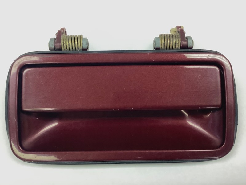 86-89 Accord 4Dr Rear (L/R) Door Exterior Outside Pull Handle Burgundy OEM