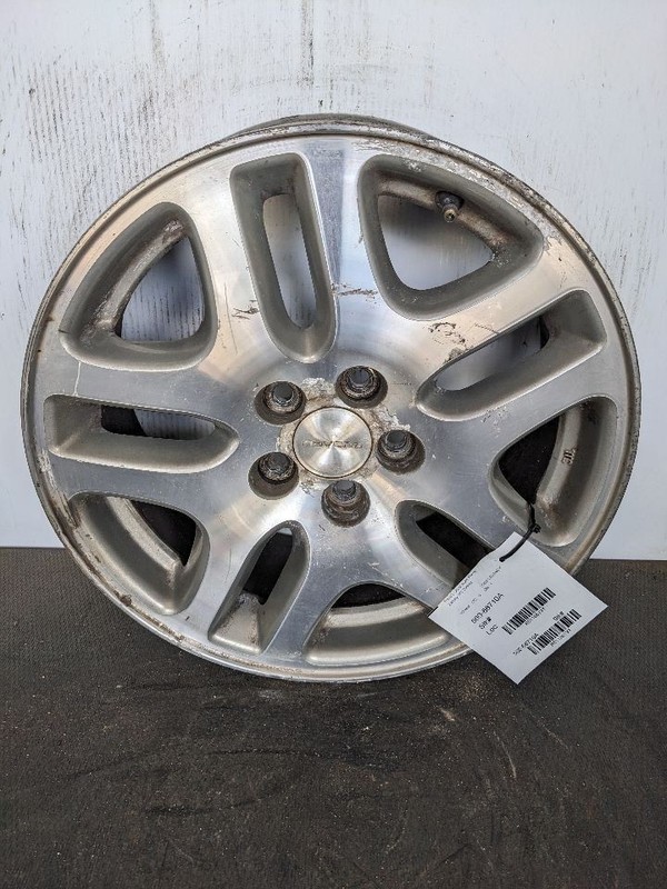 Wheel 16x6-1/2 Alloy 10 Flat Spoke Silver Inlay Fits 00-04 LEGACY 1188193