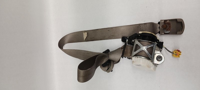 08-'10 FORD F250SD Crew Cab Front Seat Belt driver retractor gray OEM