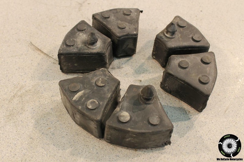1992 Yamaha Xj600s Seca Ii Sprocket Hub Dampers Bushings Rubbers XJ 600 S 92