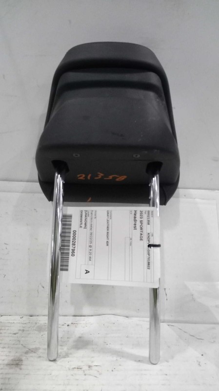 KIA Sportage 2023 Gray Leather Right Headrest 35000 Miles - Used Part