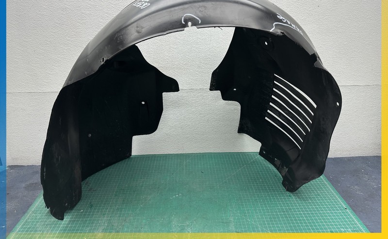 06-12 BENTLEY Flying Spur FRONT RIGHT WHEEL FENDER LINER SPLASH SHIELD OEM