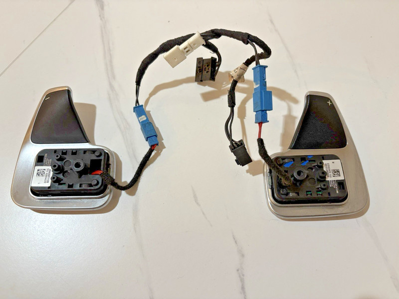OEM BMW F15 F25 F30 F32 F33 F36 F48 X1 X3 X5 AT Paddle Shifter Plus Minus PAIR