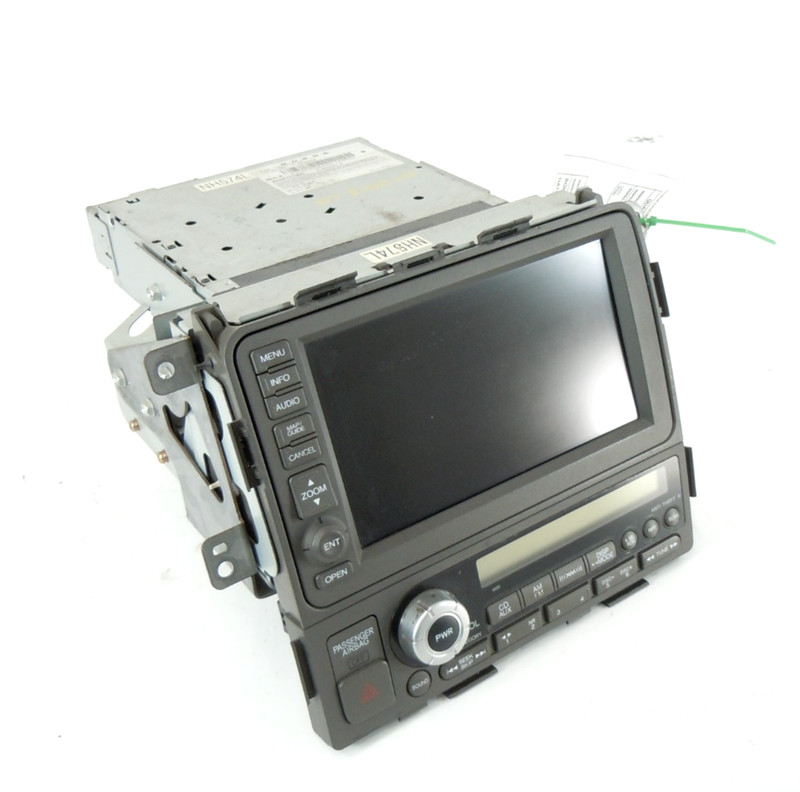 06-08 Honda Ridgeline AM FM Radio Navigation Display Screen Player Receiver OEM