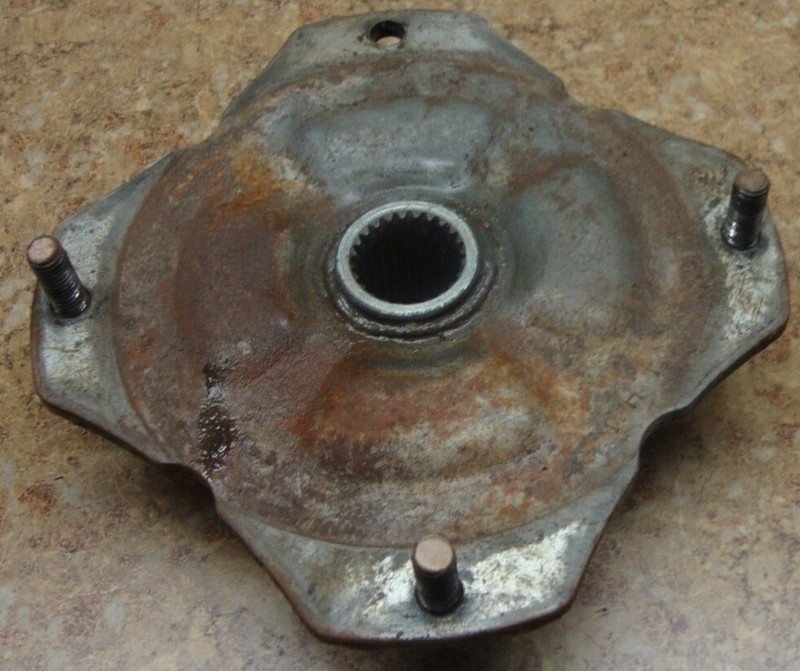 1984 Honda Fourtrax TRX200 TRX 200 SX Rear Axle Hub Spindle Wheel Mount 4 Lug