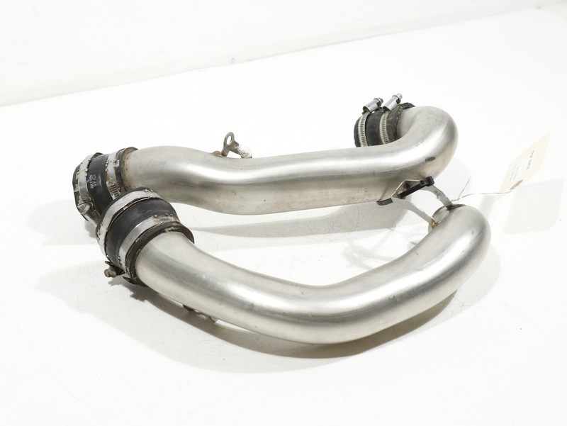 11-20 Mercedes CLS550 S550 ML550 AIR MANIFOLD INTERCOOLER DUCT PIPE HOSE SET OEM
