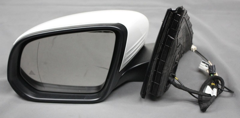 Non-US Market OEM Left Side Mirror For Mercedes-Benz GLE SUV Polar White
