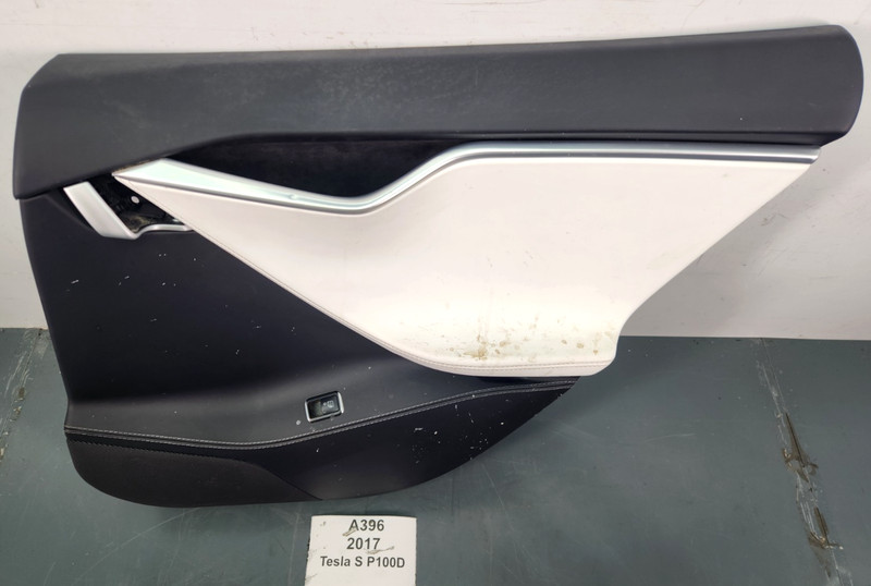 ✅ 12-20 OEM Tesla Model S Rear Right Passenger Interior Door Card Trim Panel *