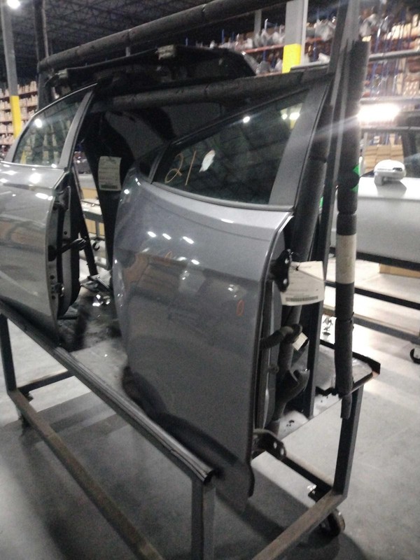 2015 Hyundai Veloster Grey Right Rear Door 302438 102k Miles Used