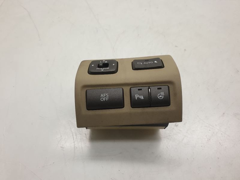 07-12 LEXUS LS460 DASH MOUNTED SIDE VIEW MIRROR CONTROL SWITCH