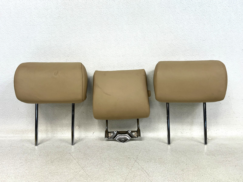 ⭐2004-2006 LEXUS LS430 2ND ROW LEFT RIGHT CENTER SEAT HEADREST SET OEM LOT2604