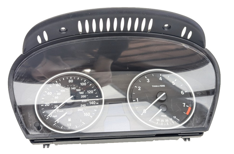 Speedometer Cluster MPH US Market Fits 08-10 BMW 528i 443976