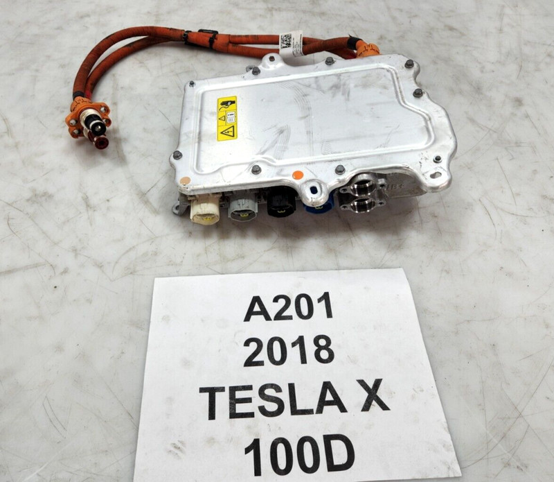✅16-20 OEM Tesla Model X Front High Voltage Distribution Junction Box W/ Harness