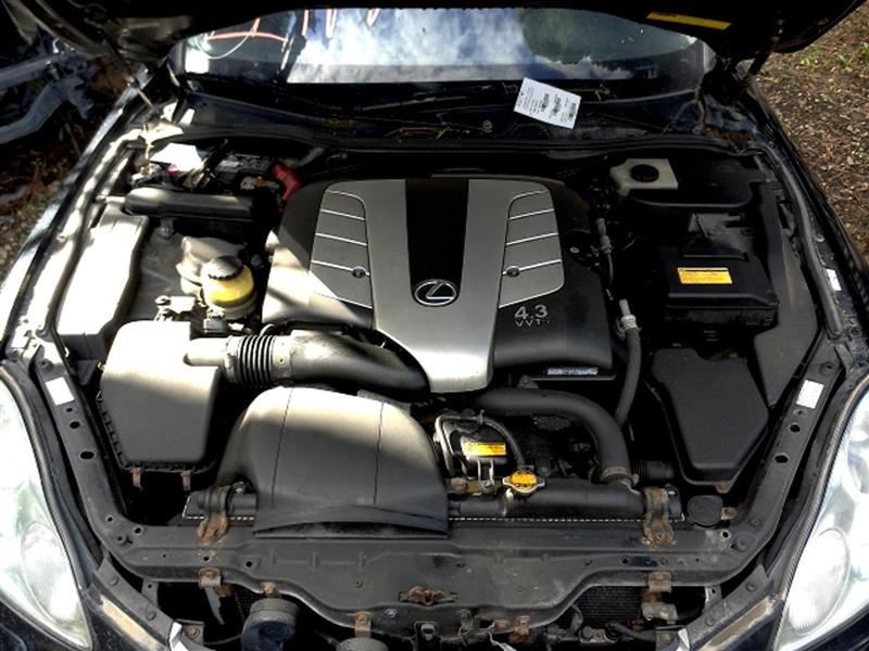 02-10 LEXUS SC430 4.3L ENGINE ASSEMBLY LONG BLOCK VIN N 5TH DIGIT 3UZFE