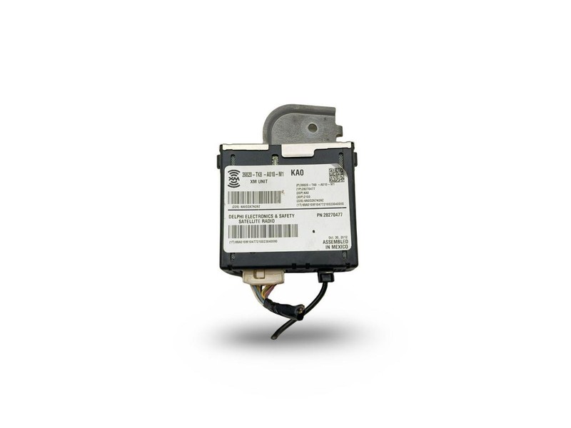 12-15 HONDA PILOT SATELLITE XM RECEIVER UNIT MODULE IN RIGHT QUARTER EX-L 30168