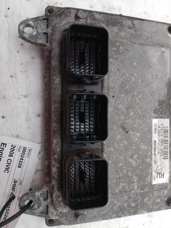 2006 Honda Civic Engine Control Module ECM OEM 37820RMXA52 233K Miles