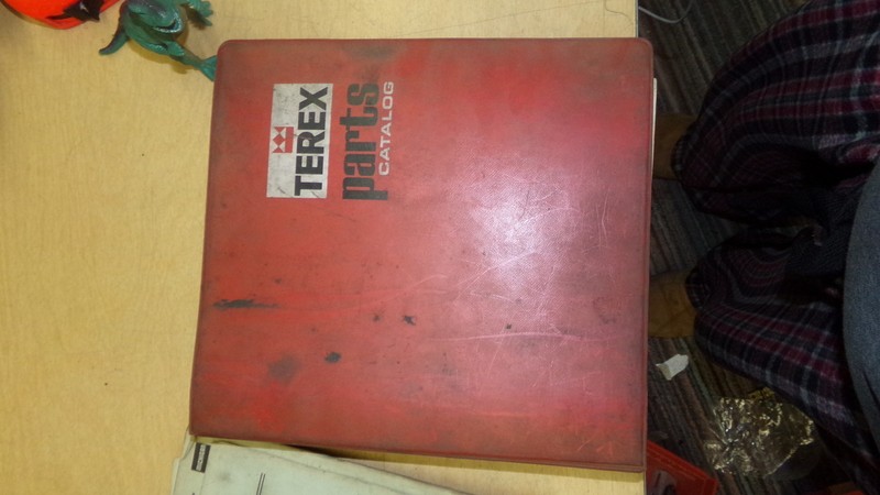 Terex Parts Catalog 13UOT Tractor 81sh Scraper *FREE SHIPPING*