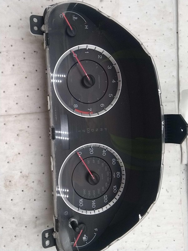 2011 Honda Accord Speedometer Gauge OEM White 3.5L 140K Miles NJ25-26324
