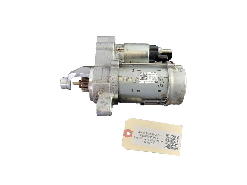 Used Oem Audi Starter Motor for 2021-2025 Q5 2.0L AWD