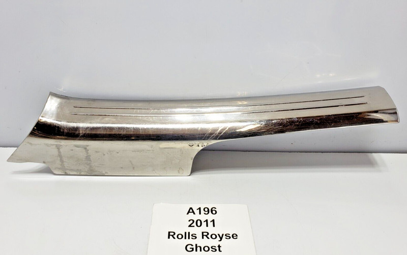 ✅ 10-14 OEM Rolls Royce Ghost RR4 Rear Right Passenger Door Sill Plate NOTE*