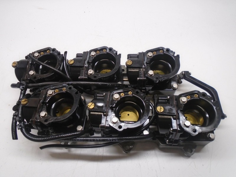 G3 EVINRUDE 1987 OUTBOARD MOTOR 225 HP CARB CARBURETOR SET OF 6