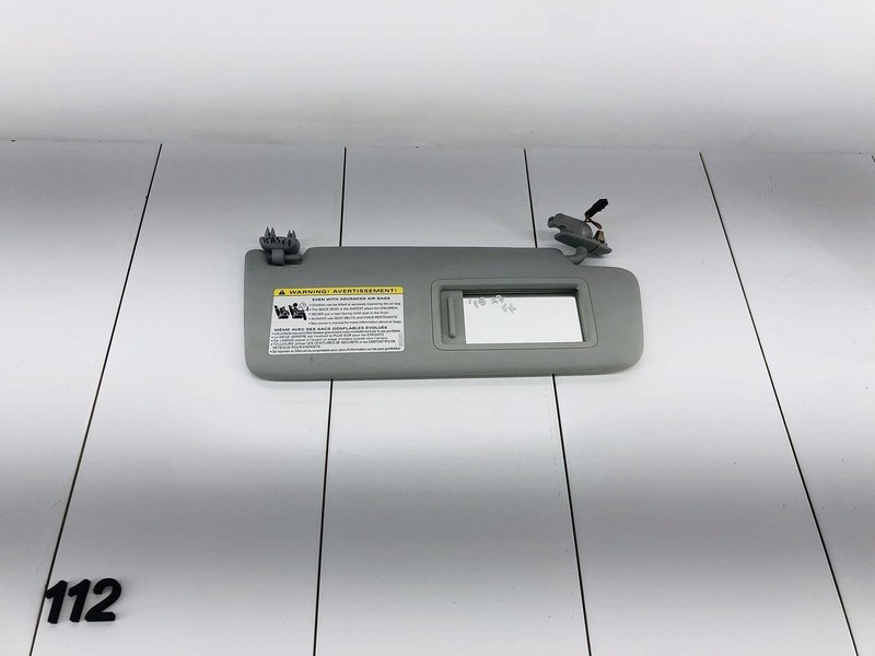 15-16 AUDI A3 8V FRONT RIGHT PASSENGER SIDE HEADLINER SUN VISOR SHADE OEM