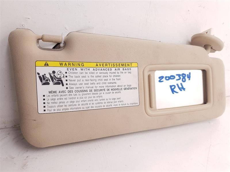 Passenger Sun Visor Illuminated Fits 07-09 LEXUS IS250 74310-53151-A0