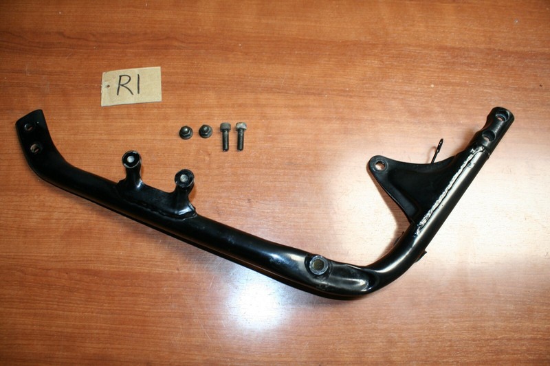 1985 Honda VT500C Shadow Frame Rail Right Pipe A Down OEM 85 F