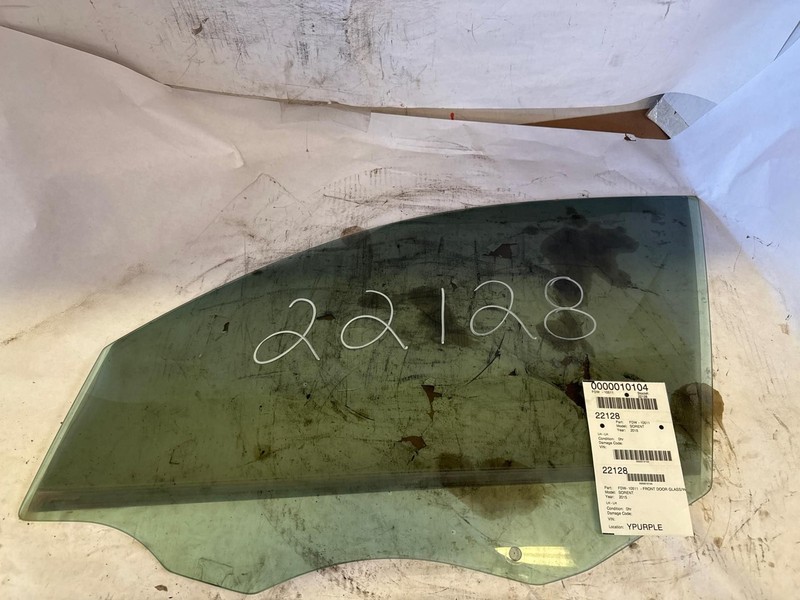 Front Door Glass/window KIA SORENTO Left 14 15