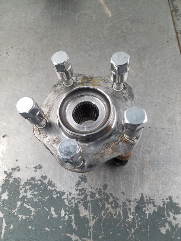 2022 Polaris RZR Pro R 4 Ultimate Left Front Wheel Hub 604 Miles #0595 R2