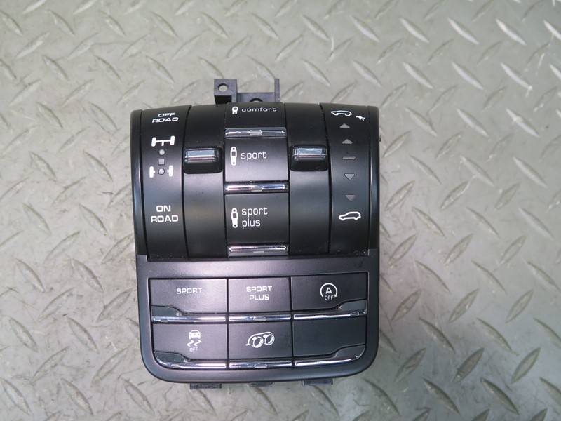 2015-2018 PORSCHE CAYENNE 958.2 SUSPENSION MODE CONTROL SWITCH 7P5927127HA