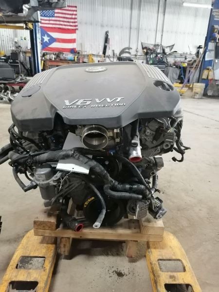 Engine Motor 3.6L VIN 3 8th Digit Opt Lfx California Emissions Fits 14-15 CTS
