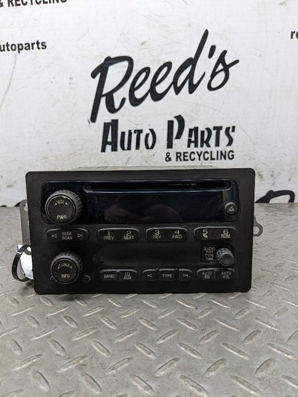 Audio Equipment Radio Am-fm-stereo-single CD Opt UB0 Fits 05-09 ENVOY 1177021